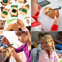 Sloth Sewing Craft Kit Jungle Animal DIY Craft Sewing Kit | momhomedecor
