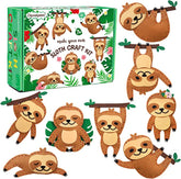 Sloth Sewing Craft Kit Jungle Animal DIY Craft Sewing Kit | momhomedecor