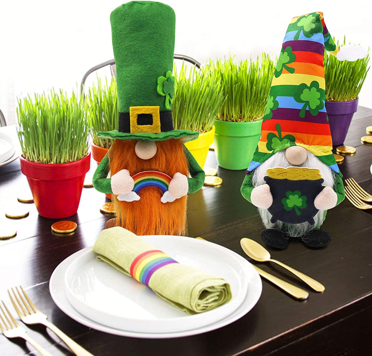 St. Patrick's Day Gnomes | momhomedecor